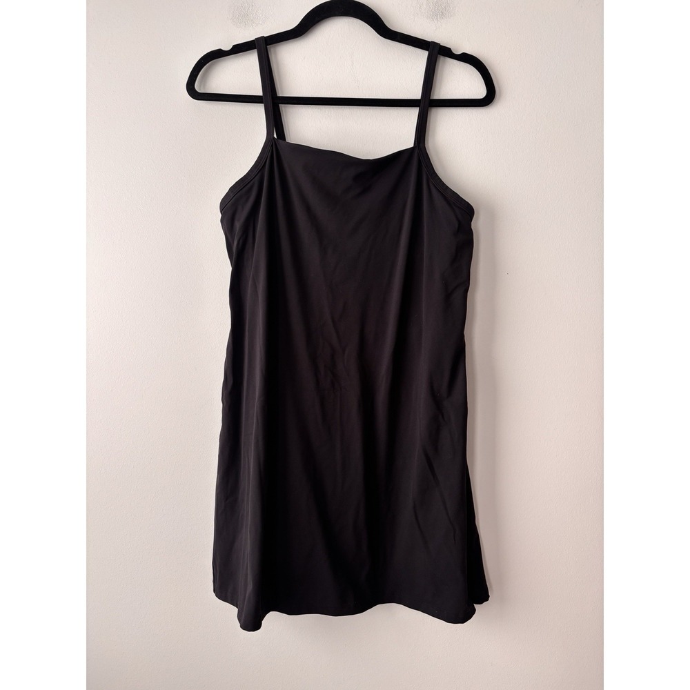 Women's‎ FLX Affirmation Dress with Built-In Bodysuit Black Athletic Golf Tennis - Picture 4 of 11